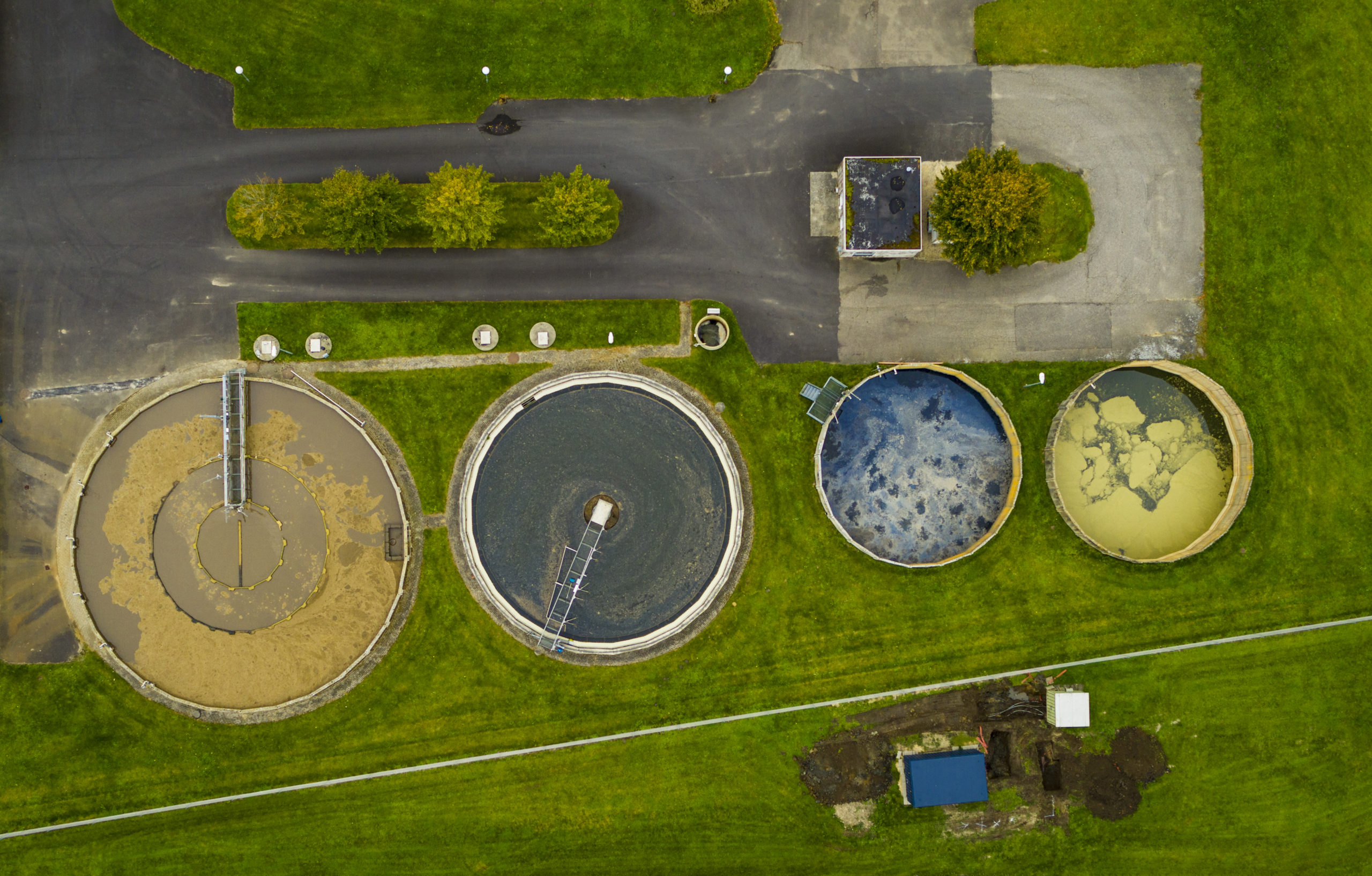 Industrial biomethane production facility — manure-based biomethane for German transport sector THG-Quote compliance